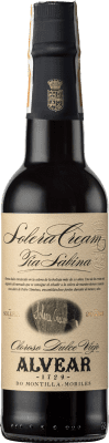 Envío gratis | Vino Generoso Fortificado Alvear Tía Sabina Solera Cream D.O. Montilla-Moriles España Media Botella 37 cl