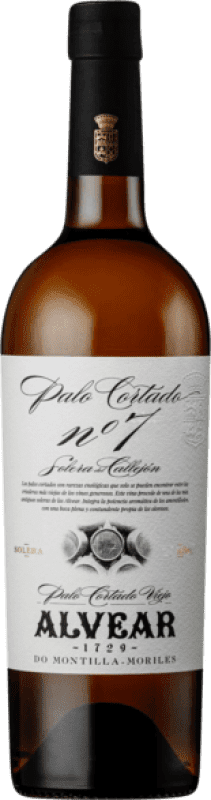 Free Shipping | Fortified wine Alvear Palo Cortado Nº 7 D.O. Montilla-Moriles Andalusia Spain 75 cl