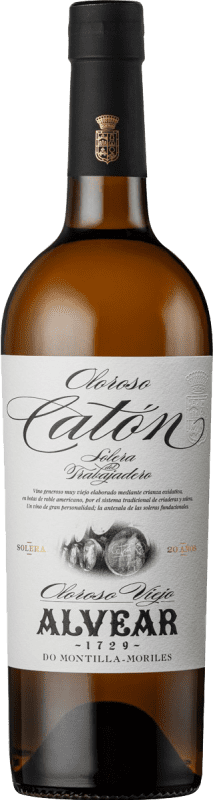 33,95 € Envío gratis | Vino generoso Alvear Oloroso Catón D.O. Montilla-Moriles