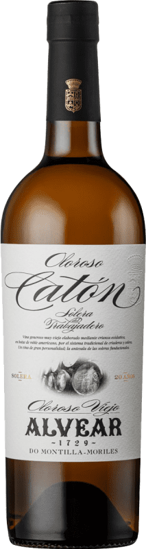 Envío gratis | Vino Generoso Fortificado Alvear Catón Oloroso D.O. Montilla-Moriles Andalucía España Pedro Ximénez 75 cl