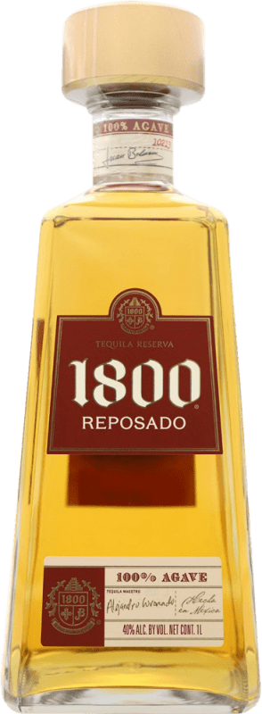 免费送货 | 龙舌兰 1800 Reposado 墨西哥 1 L