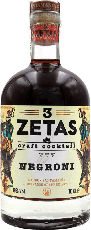 送料無料 | シュナップ 3 Zetas Negroni Cocktail スペイン 70 cl