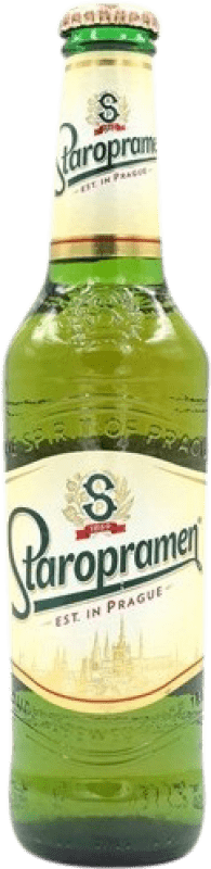 Free Shipping | Beer AB InBev Staropramen Czech Republic One-Third Bottle 33 cl