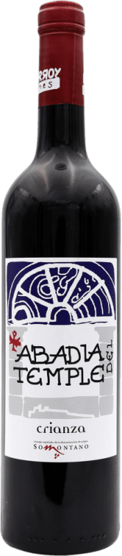 Kostenloser Versand | Rotwein Abadía del Temple Alterung D.O.Ca. Rioja Spanien 75 cl