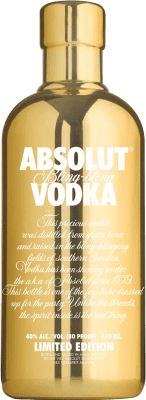 Vodka Absolut Bling Bling Second Skin Edición Limitada 1 L