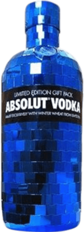 Бесплатная доставка | Водка Absolut Blue Disco Швеция 70 cl