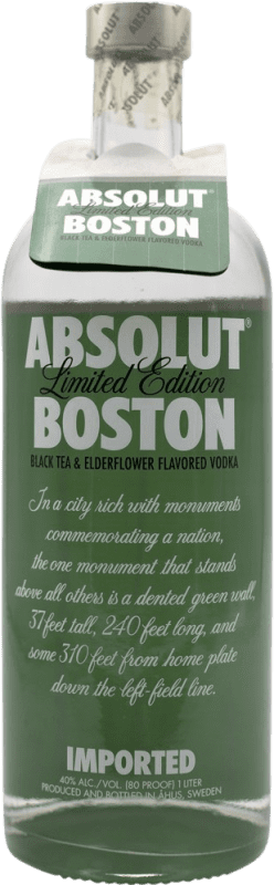 Envío gratis | Vodka Absolut Boston Edition Suecia 1 L