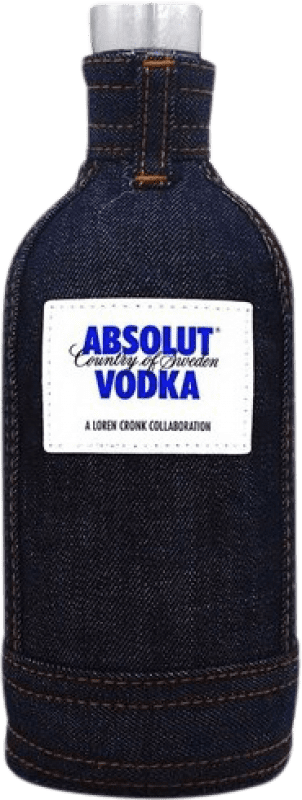 Spedizione Gratuita | Vodka Absolut Denim Svezia 70 cl