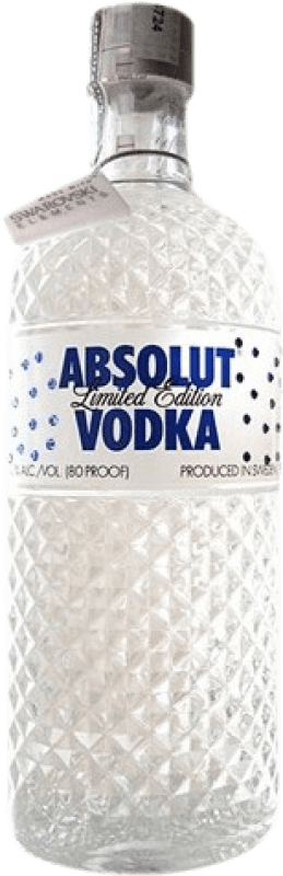 Бесплатная доставка | Водка Absolut Glimmer Swarovski Швеция 70 cl