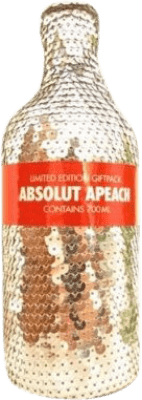 Vodka Absolut Masquerade Apeach Silver — Edición Plata 70 cl Peach — Melocotón