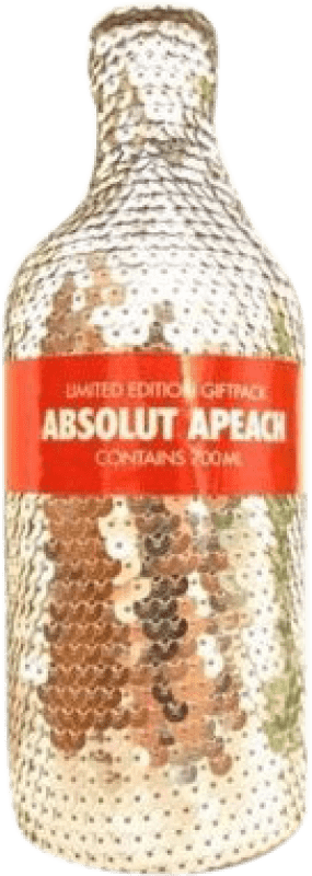 Spedizione Gratuita | Vodka Absolut Masquerade Apeach Silver — Edizione Argento Svezia 70 cl Peach — Pesca