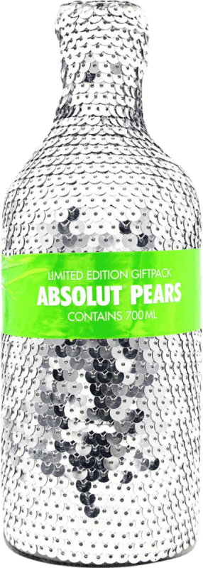 159,95 € Envio grátis | Vodka Absolut Masquerade Silver — Edição Prata Pear — Pêra