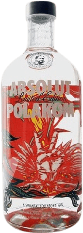 Envio grátis | Vodca Absolut Polakom Suécia 70 cl