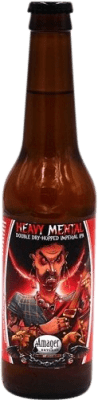 ビール Amager Heavy Mental 3分の1リットルのボトル 33 cl