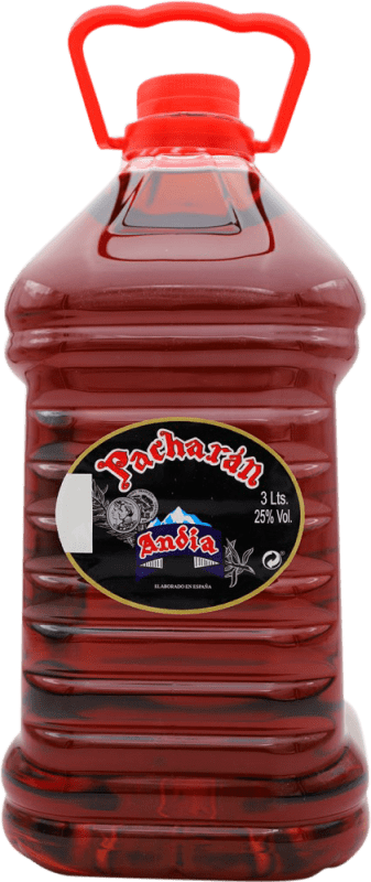 免费送货 | Pacharán Andia 西班牙 玻璃瓶 3 L