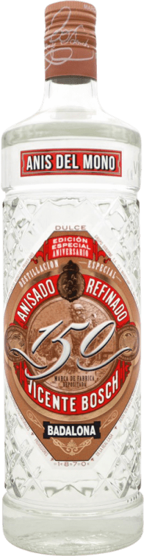 24,95 € Free Shipping | Aniseed Liqueur Anís del Mono Edición Especial Aniversario Sweet