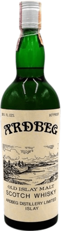 Envoi gratuit | Single Malt Whisky Ardbeg Etiqueta Blanca Spécimen de Collection Ecosse Royaume-Uni 70 cl