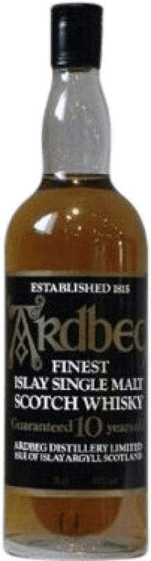 免费送货 | 威士忌单一麦芽威士忌 Ardbeg Etiqueta Negra 收藏家标本 苏格兰 英国 10 岁 70 cl