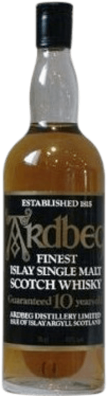 送料無料 | シングルモルトウイスキー Ardbeg Black — ブラックエディション スコットランド イギリス 10 年 70 cl コレクターズアイテム 飲食不可