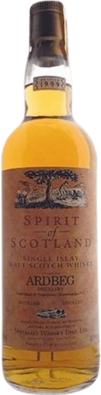 Kostenloser Versand | Single Malt Whisky Ardbeg Spirit of Scotland Schottland Großbritannien 70 cl Sammlerstück Nicht zum Verzehr Geeignet