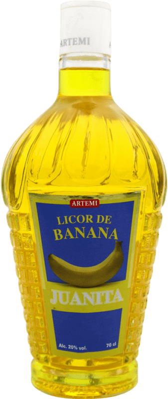Free Shipping | Liqueurs Artemi Banana Juanita Spain 70 cl