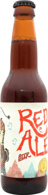 Free Shipping | Beer Artesanas de Albacete Red Edition, Ale Spain Third-Liter Bottle 33 cl