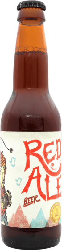 Free Shipping | Beer Artesanas de Albacete Red Ale Spain Third-Liter Bottle 33 cl Free Shipping | Beer Artesanas de Albacete Red Ale Spain Third-Liter Bottle 33 cl