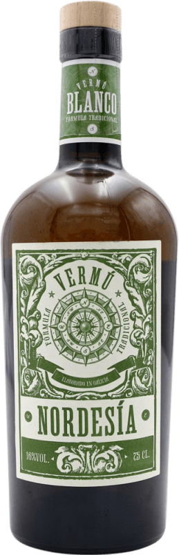 10,95 € | Vermute Atlantic Galician Nordesía Blanco — Branco Espanha 75 cl