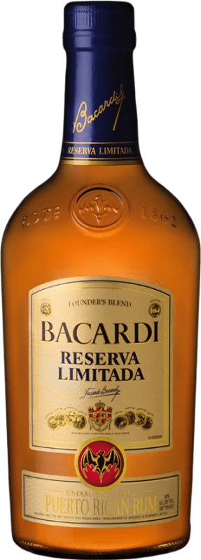 免费送货 | 朗姆酒 Bacardí Edición Limitada 预订 波多黎各 1 L