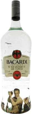 朗姆酒 Bacardí Superior 150 岁 特别的瓶子 1,5 L