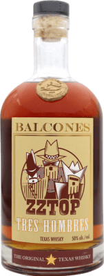 波本威士忌 Balcones. ZZTop Tres Hombres 70 cl 收藏品 不可食用