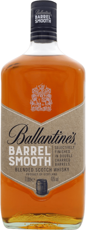 23,95 € | Whisky Blended Ballantine's Barrel — Botte Scozia Regno Unito 1 L Smooth — Morbido