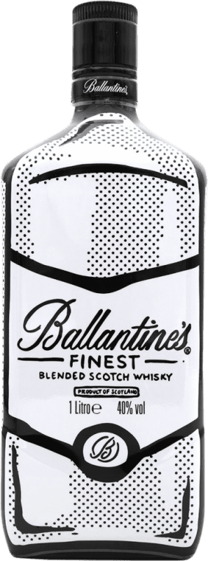 Free Shipping | Whisky Blended Ballantine's Joshua Vides Scotland United Kingdom 1 L