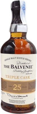 Single Malt Whisky Balvenie Triple Cask Spécimen de Collection 25 Ans 70 cl