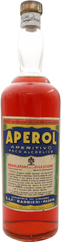 送料無料 | リキュール Barbieri Aperol Aperitivo コレクターの標本 イタリア 1 L