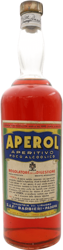 736,95 € | 利口酒 Barbieri Aperol Aperitivo 收藏家标本 意大利 1 L