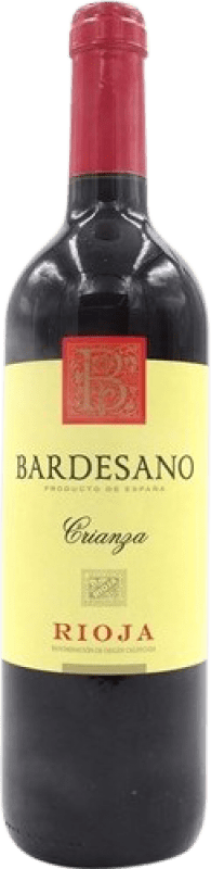 Free Shipping | Red wine Bardesano Aged D.O.Ca. Rioja The Rioja Spain 75 cl