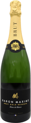 Baron Maxime. Gold Blanc de Blancs брют Резерв 75 cl