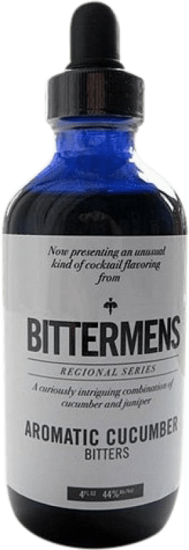 Envío gratis | Schnapp Bittermens Aromatic Cucumber Bitter Estados Unidos Botellín Miniatura 12 cl