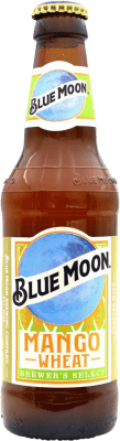 Envoi gratuit | Bière Blue Moon Mango Wheat États Unis Bouteille Tiers 33 cl