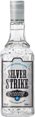 Kostenloser Versand | Liköre Bols Strike Silver — Edition Silber Niederlande Medium-Flasche 50 cl Cinnamon — Zimt