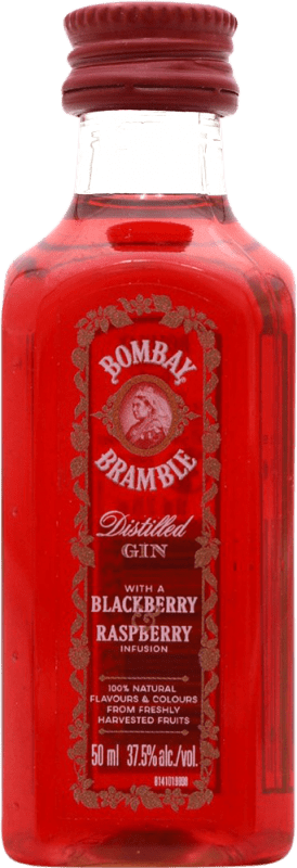 2,95 € Free Shipping | Gin Bombay Bramble Miniature Bottle 5 cl