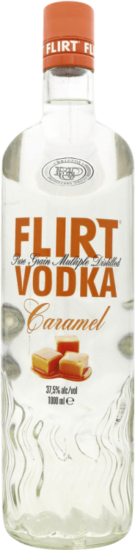Free Shipping | Vodka Bristol Flirt Bulgaria 1 L Caramelo — Caramel