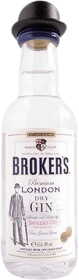 Gin Broker's Gin Miniaturflasche 5 cl