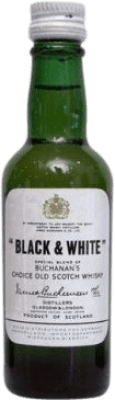 ウイスキーブレンド Buchanan's Black & White ミニチュアボトル 5 cl