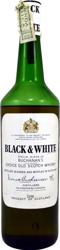 Envoi gratuit | Blended Whisky Buchanan's Black & White Ecosse Royaume-Uni 75 cl