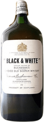 Blended Whisky Buchanan's Black & White Años 60 Spécimen de Collection 70 cl