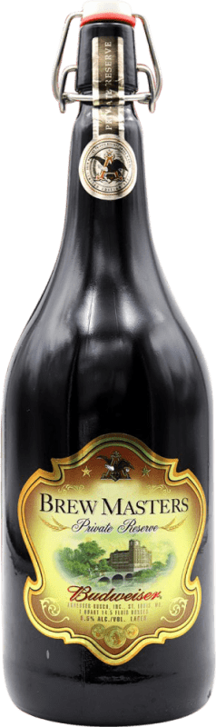 Envio grátis | Cerveja Budweiser Brew Masters Private Reserve Estados Unidos Garrafa Especial 1,5 L