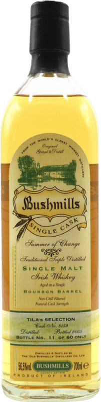 Free Shipping | Whisky Single Malt Bushmills Tila's Selection Natural Cask Strength Ireland 70 cl