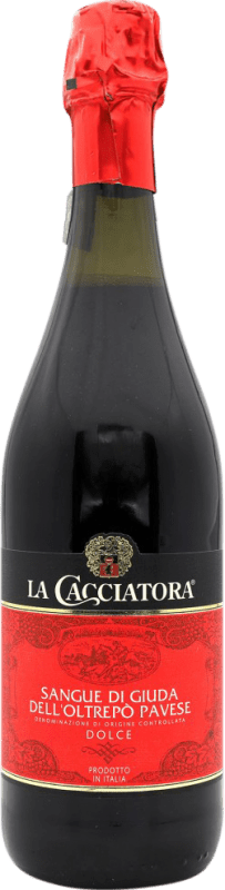 Kostenloser Versand | Roter Sekt Caldirola La Cacciatora Sangue Di Giuda D.O.C. Oltrepò Pavese Italien 75 cl